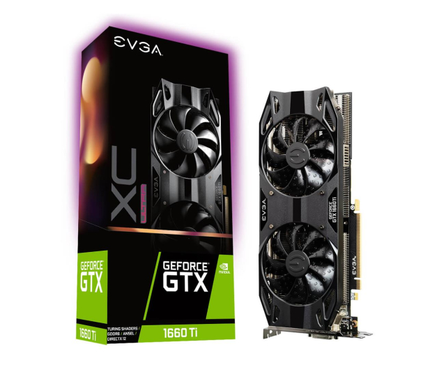 EVGA GeForce GTX 1660 Ti XC Ultra GAMING  6GB GDDR6